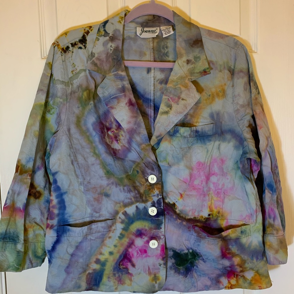 Tie Dye Geode Jacket